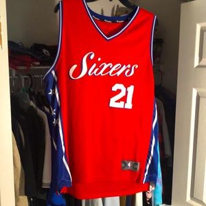 Joel Embiid 76ers Jersey. Fanatics. Men’s large.
